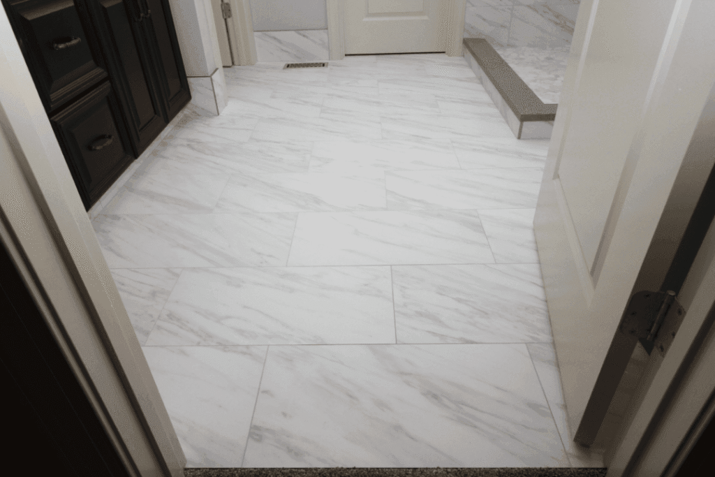 Step 4: Bathroom Floor