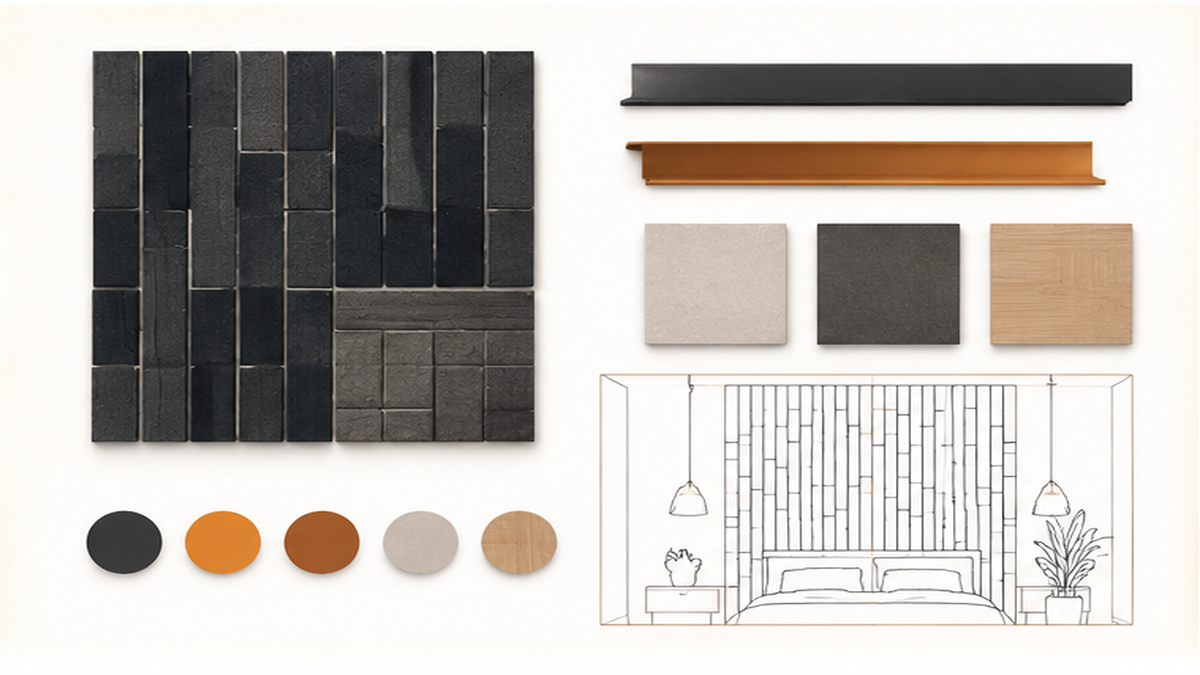 Planning Your Accent Wall Layout and Materials — accent tile wall