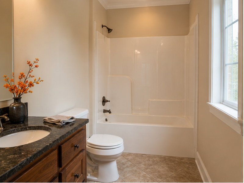 Custom Tile Showers and Bathroom Remodeling in Franklin, TN — Before