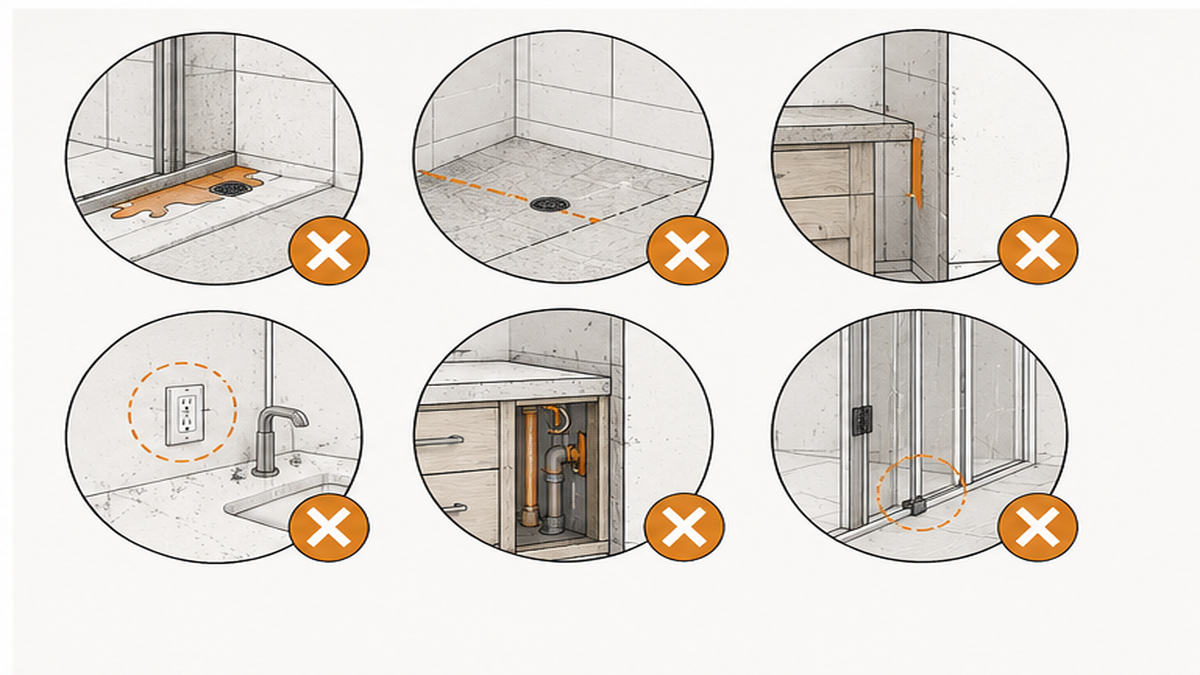 Avoiding Costly Remodeling Errors — bathroom and remodeling