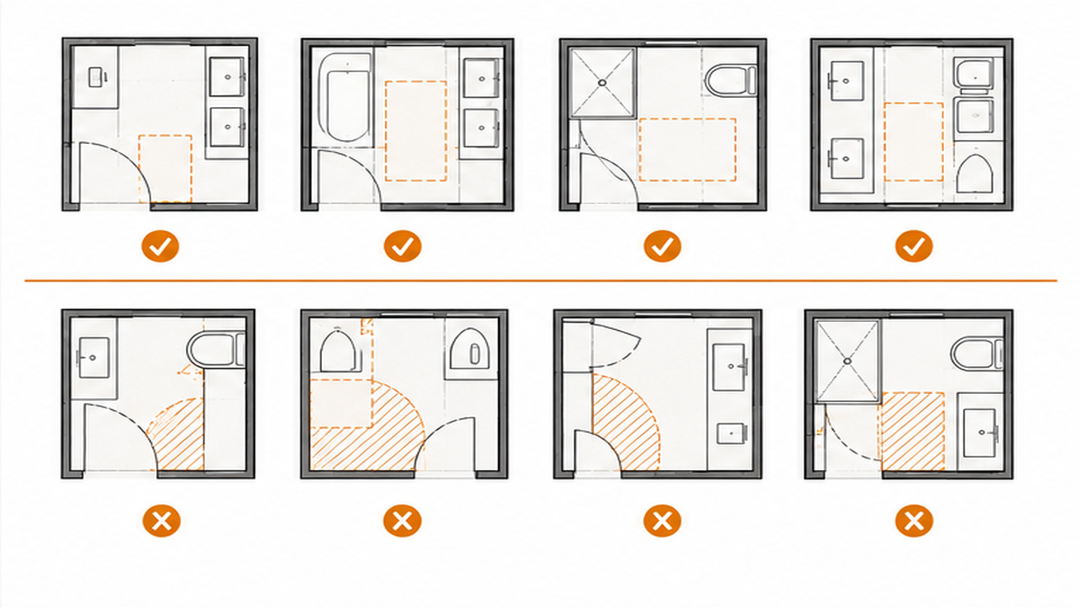 Avoiding Common Layout Errors — bathroom design