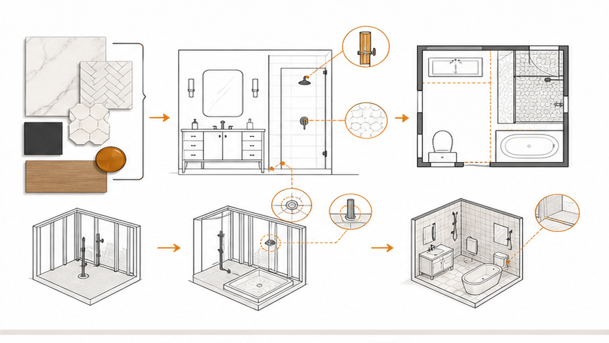 Matching Design Vision With Installation Realities — bathroom ideas for remodeling