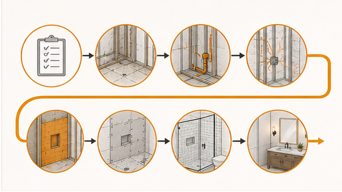 Understanding the Remodeling Sequence — bathroom renovations remodeling