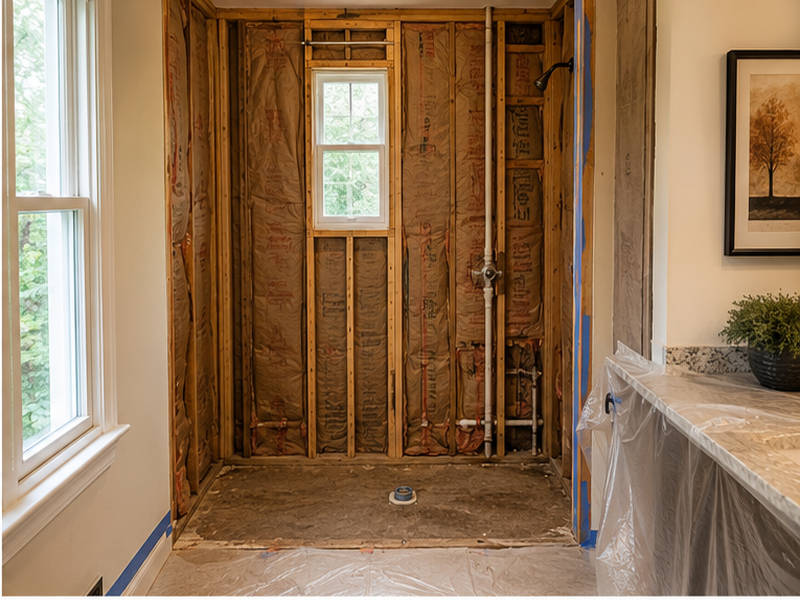Custom Bathroom Remodeling in Franklin — Demolition & prep