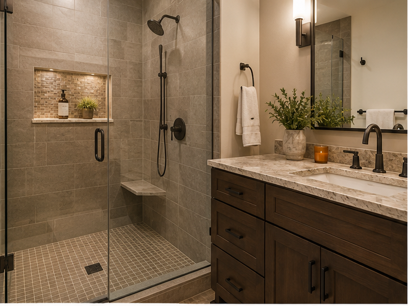 Custom Bathroom Remodeling in Franklin — proof detail
