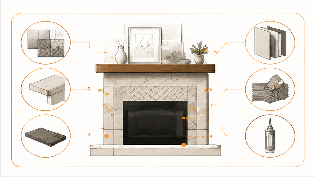 Main Cost Factors for Fireplace Surrounds — fireplace tile installation cost