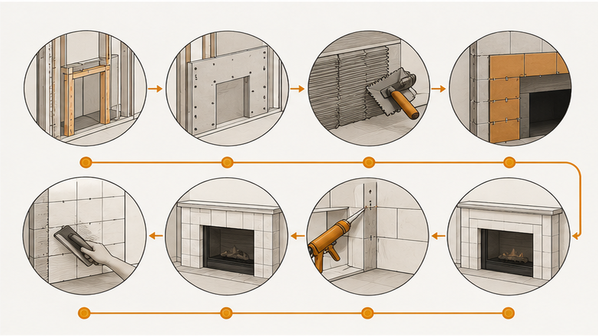 Understanding the Installation Process — fireplace tile surround ideas