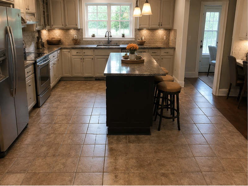 Kitchen Tile Contractor in Franklin, TN — Before