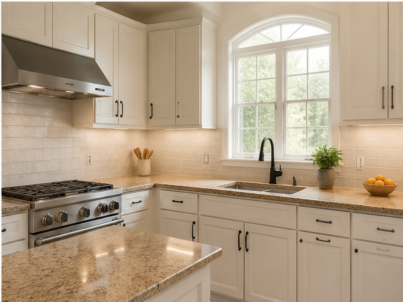 Kitchen Tile Contractor in Franklin, TN — Finished result