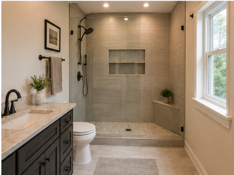Custom Bathroom Remodeling in Franklin — proof detail