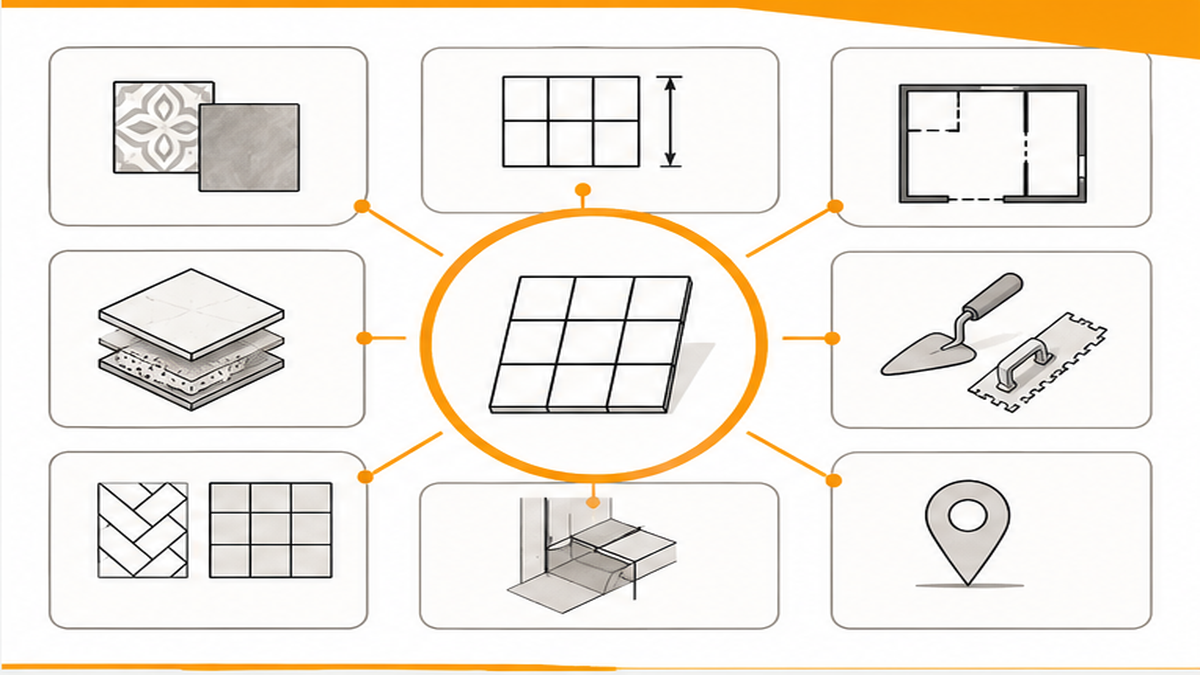 Primary Variables That Drive Your Project Total — cost for tile floor installation
