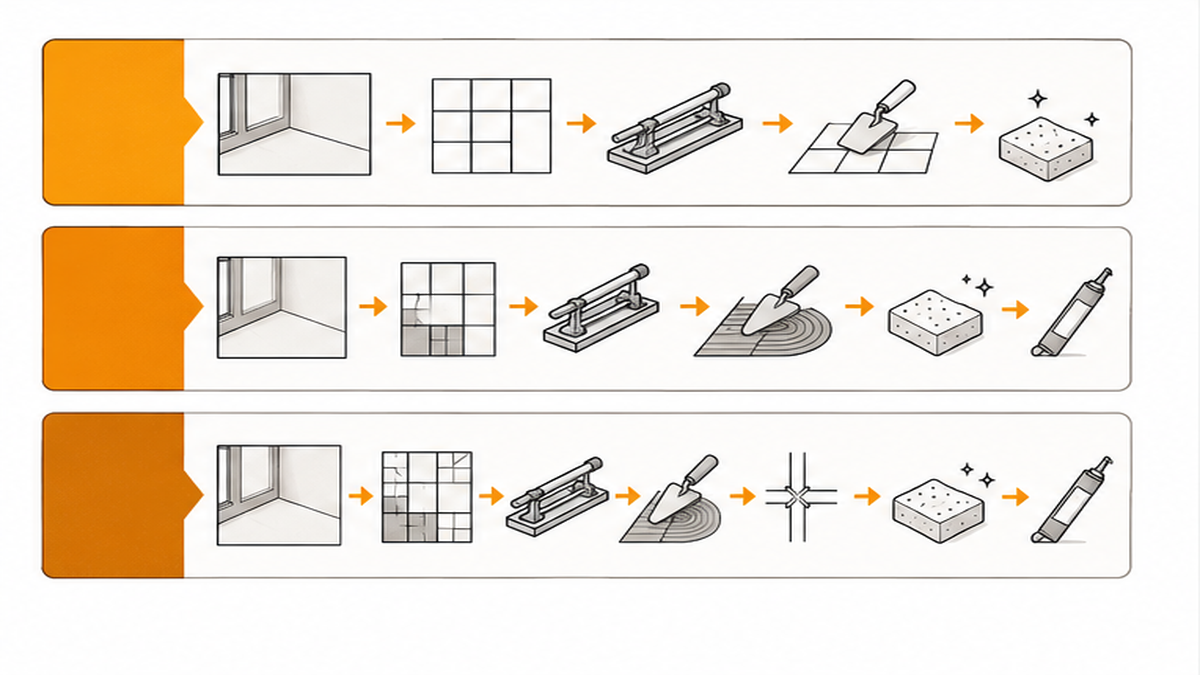Practical Scope Tiers for Floor Projects — cost for tile floor installation
