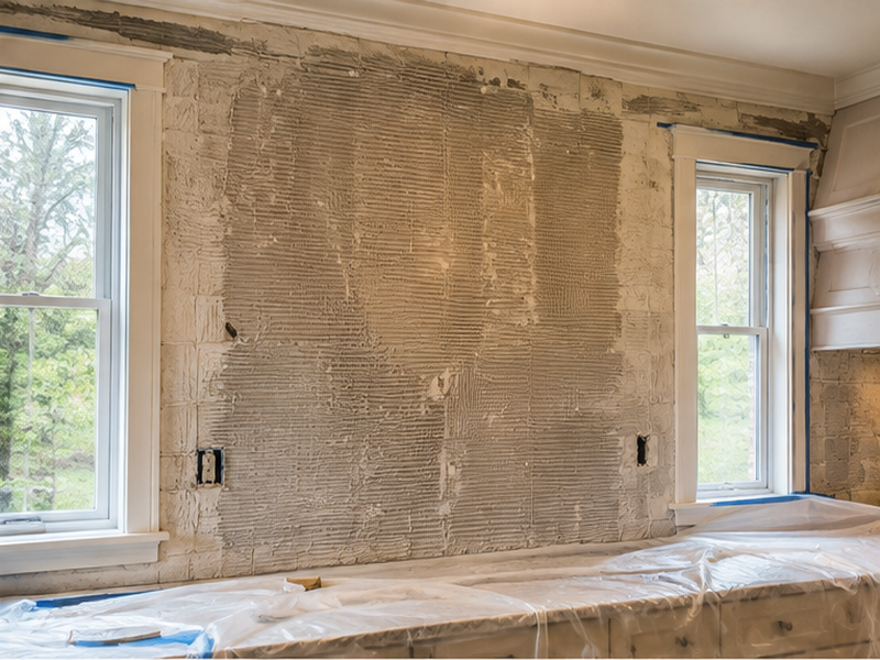 Custom Backsplash Tile Installation in Franklin, TN — Demolition & prep