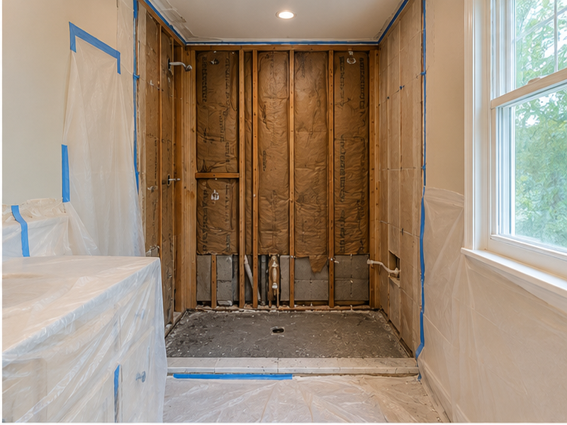Custom Bathroom Remodeling in Franklin, TN — Demolition & prep