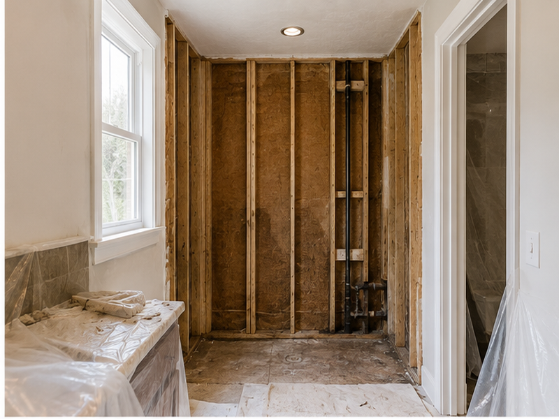 Custom Bathroom Remodeling in Franklin, TN — Demolition & prep