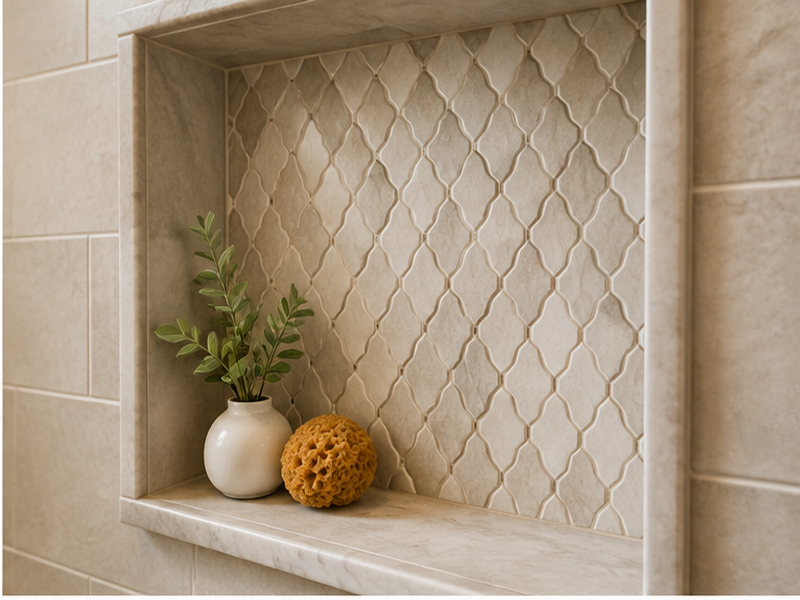 Custom Bathroom Remodeling in Franklin, TN — Material close-up