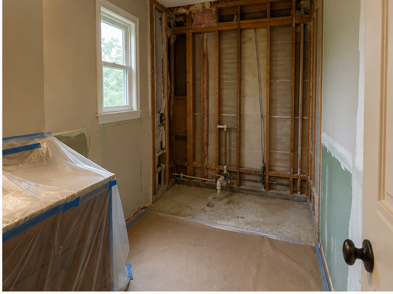 Custom Bathroom Remodeling in Franklin, TN — Demolition & prep