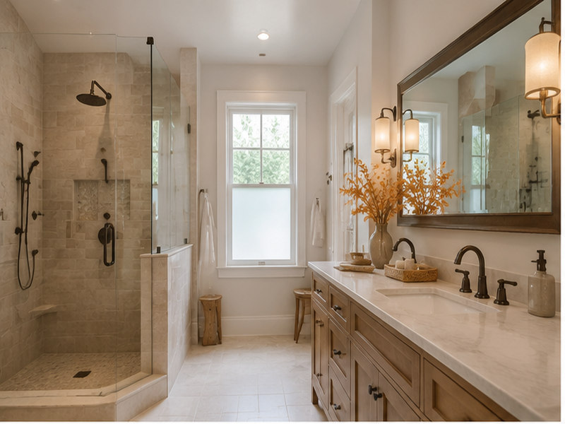 Custom Bathroom Remodeling in Franklin, TN — Craftsmanship detail