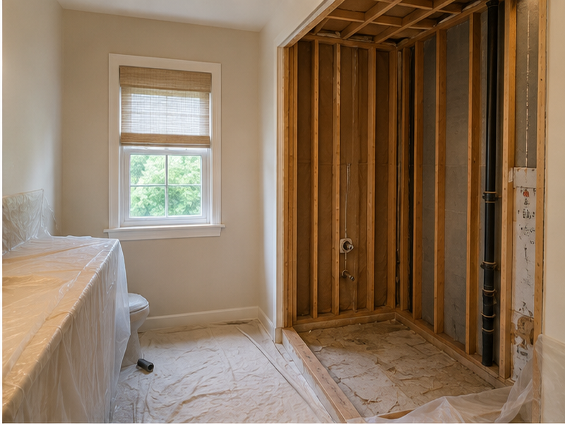 Custom Shower Tile Installation in Franklin, TN — Demolition & prep