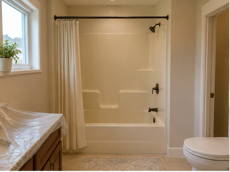 Custom Shower Tile Installation in Franklin, TN — Before