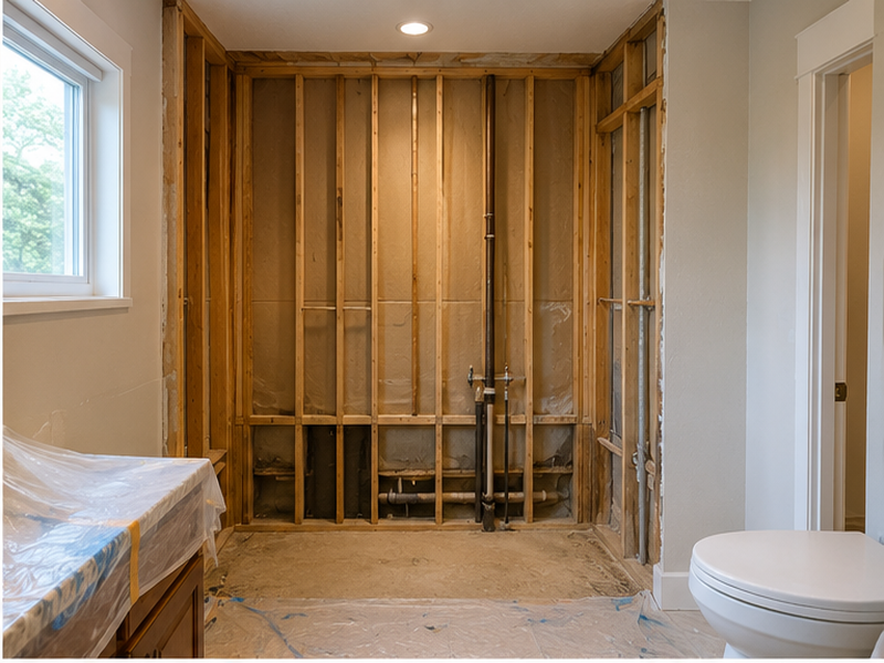 Custom Shower Tile Installation in Franklin, TN — Demolition & prep