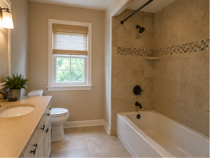Custom Shower Tile Installation in Franklin, TN — Before