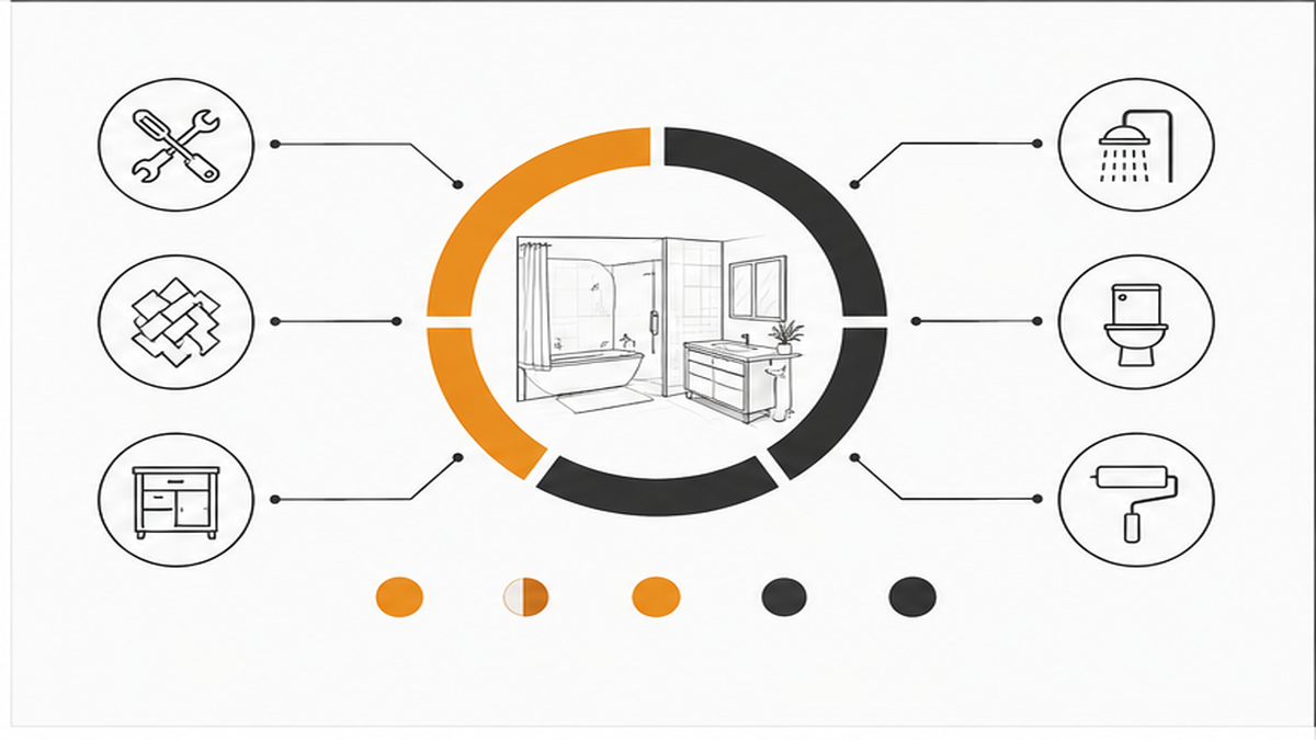 Primary Variables That Drive Your Project Total — how much remodel bathroom