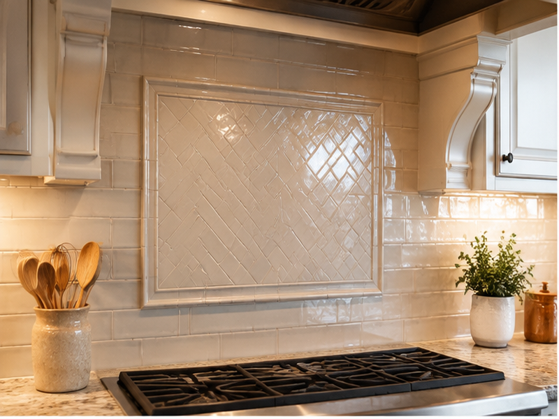 Kitchen and Bath Tile Installation in Franklin — Craftsmanship detail