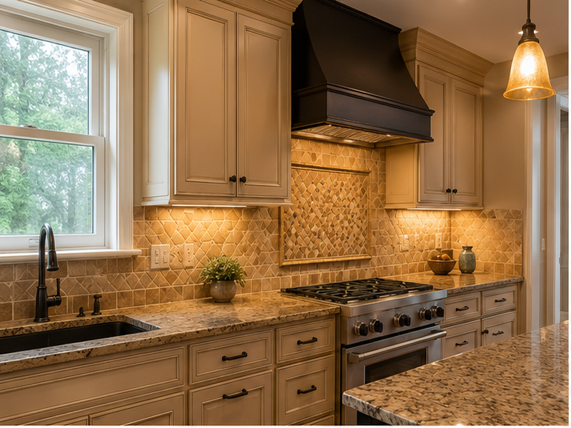Kitchen and Bath Tile Installation in Franklin — Before