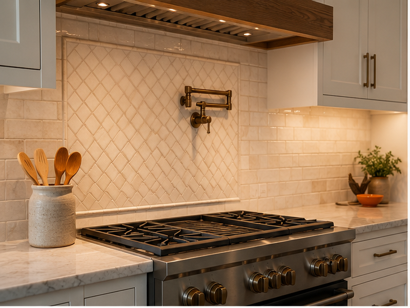 Kitchen Tile Installer in Franklin, TN — Craftsmanship detail