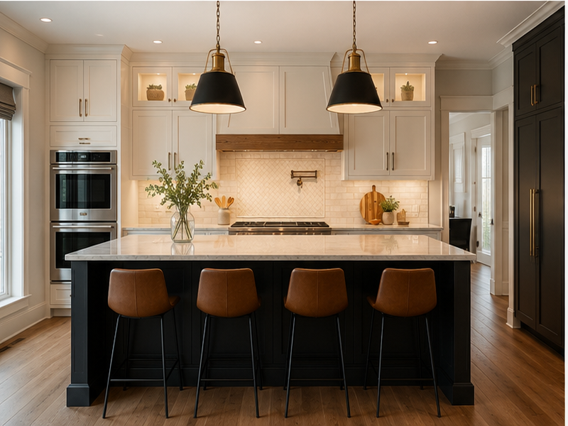 Kitchen Tile Installer in Franklin, TN — Finished kitchen look