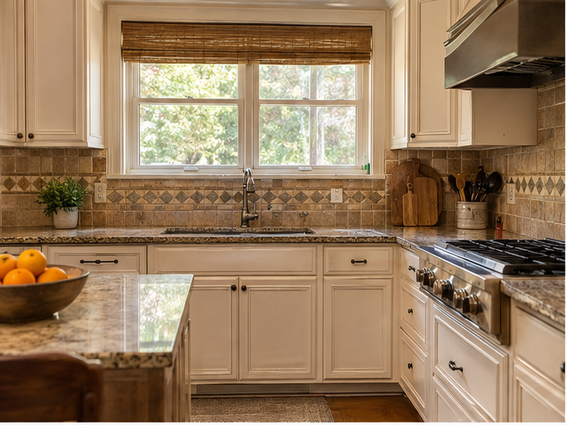 Kitchen Tile Services in Franklin, TN — Before