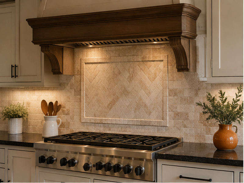 Kitchen Tile Services in Franklin, TN — Craftsmanship detail