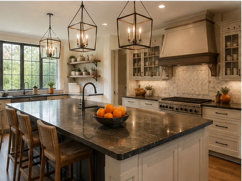 Kitchen Tile Services in Franklin, TN — Finished kitchen look