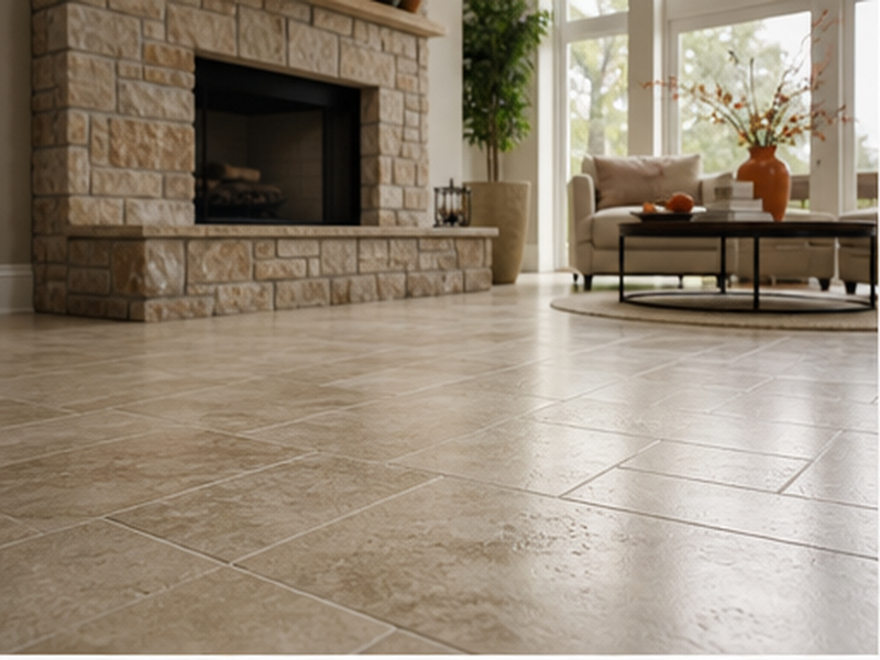 Professional Tile Floor Installation in Franklin, TN — Craftsmanship detail