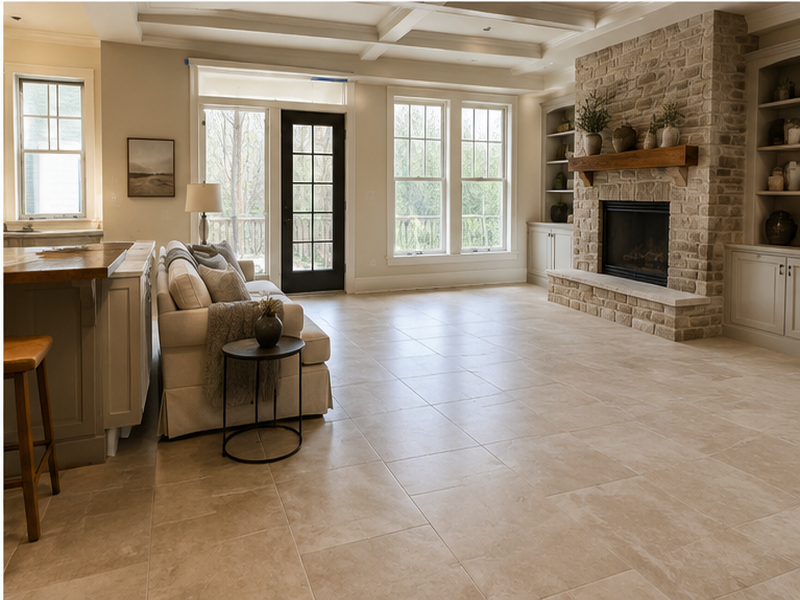 Professional Tile Floor Installation in Franklin, TN — proof detail