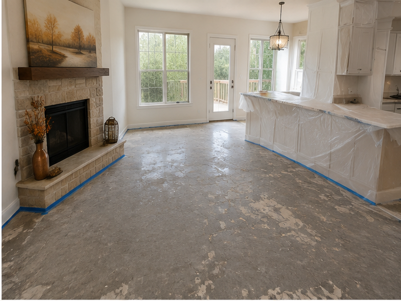 Replacement Floor Tile in Franklin, TN — Demolition & prep
