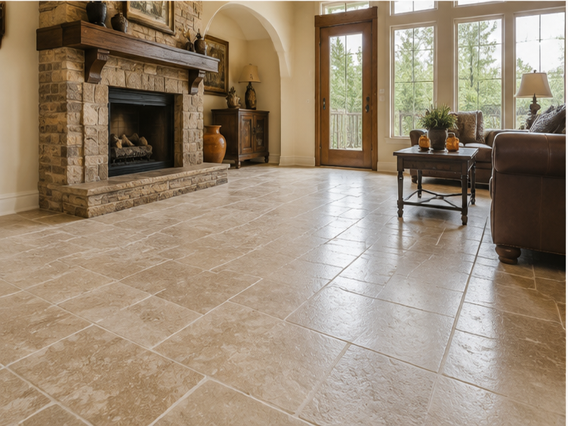 Replacement Floor Tile in Franklin, TN — Finished look