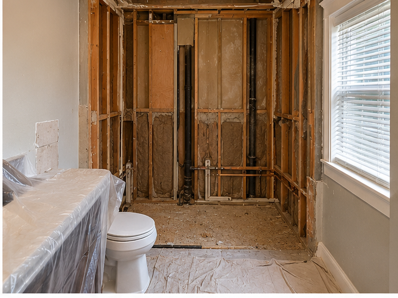 Shower Pan For Walk In Shower in Franklin, TN — Demolition & prep