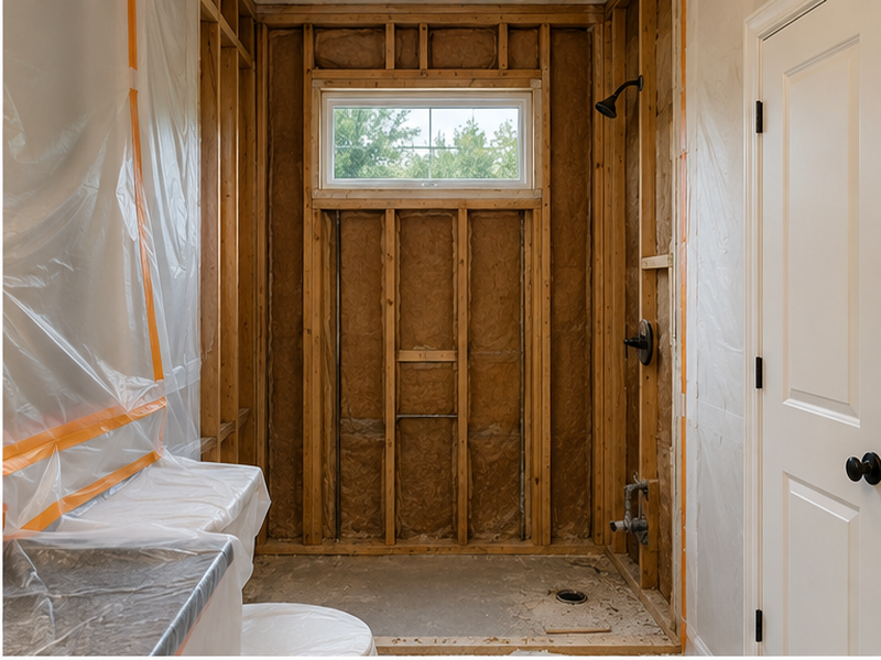 Shower Pan For Walk In Shower in Franklin, TN — Demolition & prep