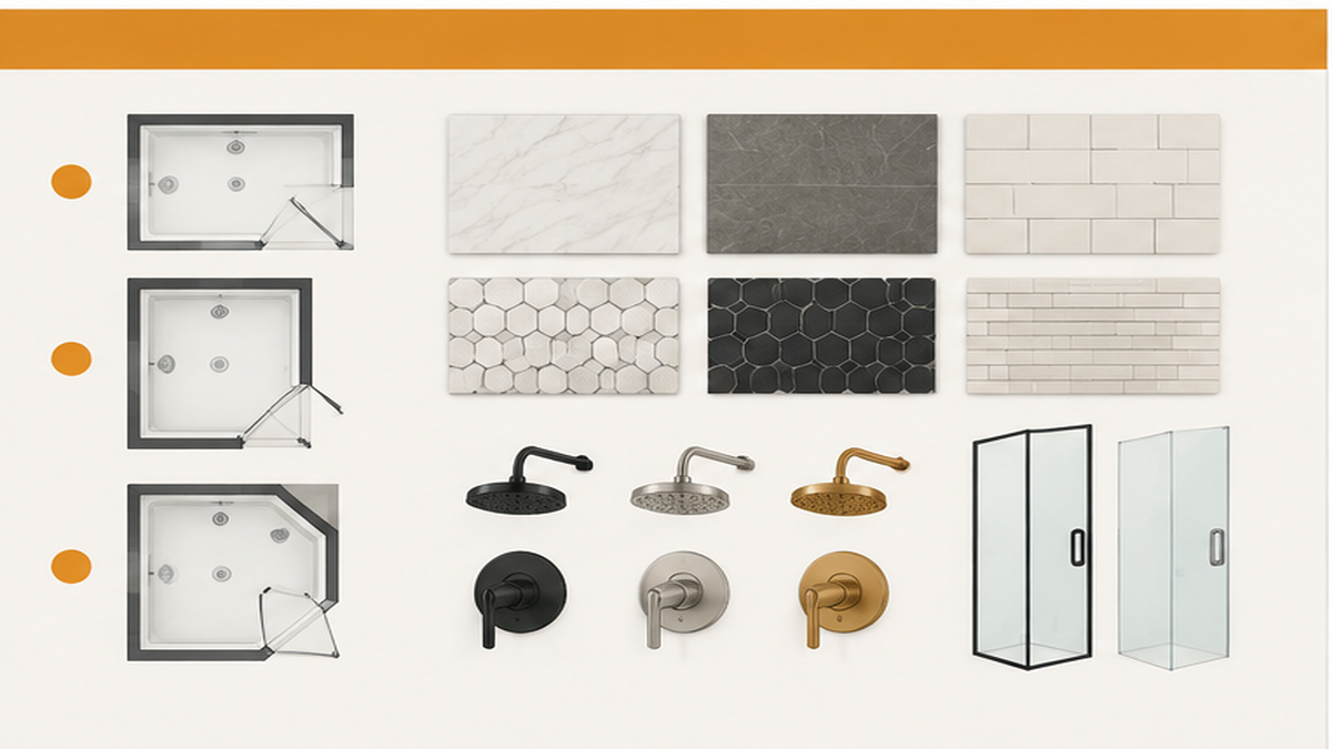 Planning Your Shower Layout and Materials — bath tub to shower conversion