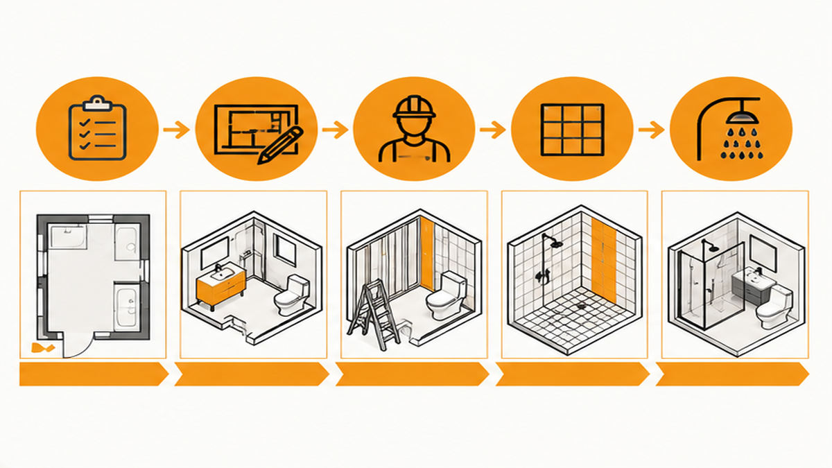 How the Conversion Process Works — bathroom conversions