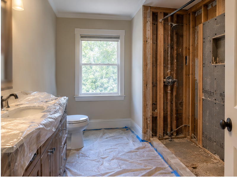 Custom Shower Renovations in Franklin, TN — Demolition & prep