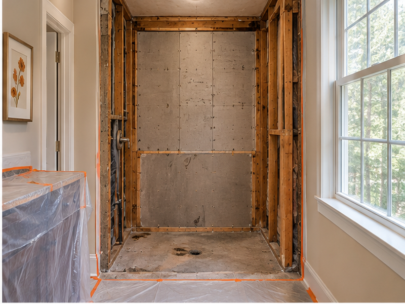 Custom Shower Renovations in Franklin, TN — Demolition & prep