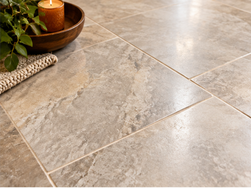 Tile Floor Installation in Franklin, TN — Material close-up