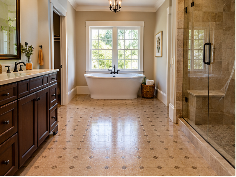 Tile Flooring Contractor Near Me in Franklin — Before