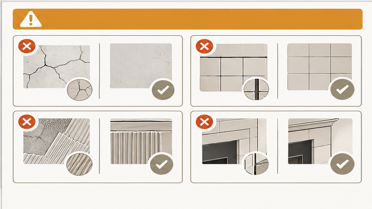 Common Installation Mistakes to Avoid — tile ideas for fireplace surround