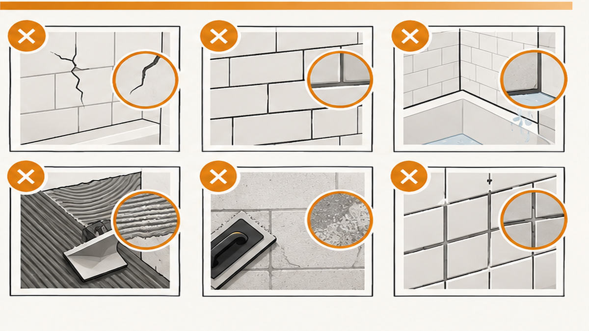 Common Mistakes to Avoid — bathtub wall tile installation