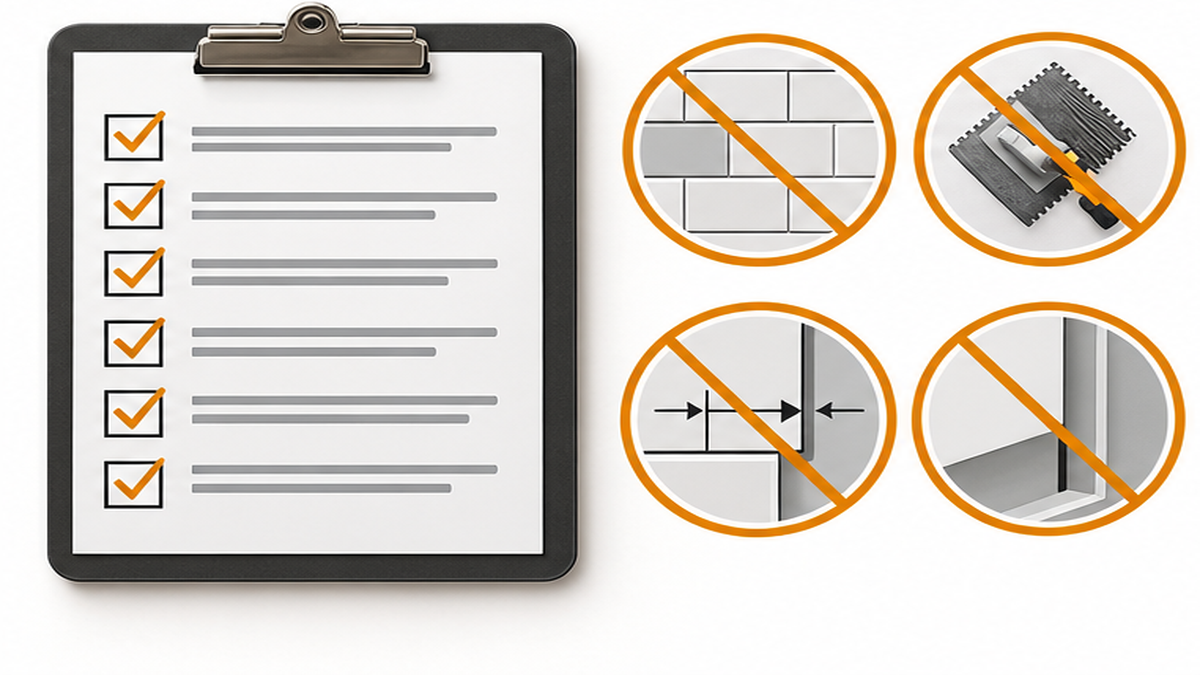 Common Mistakes to Avoid — custom backsplash for kitchen
