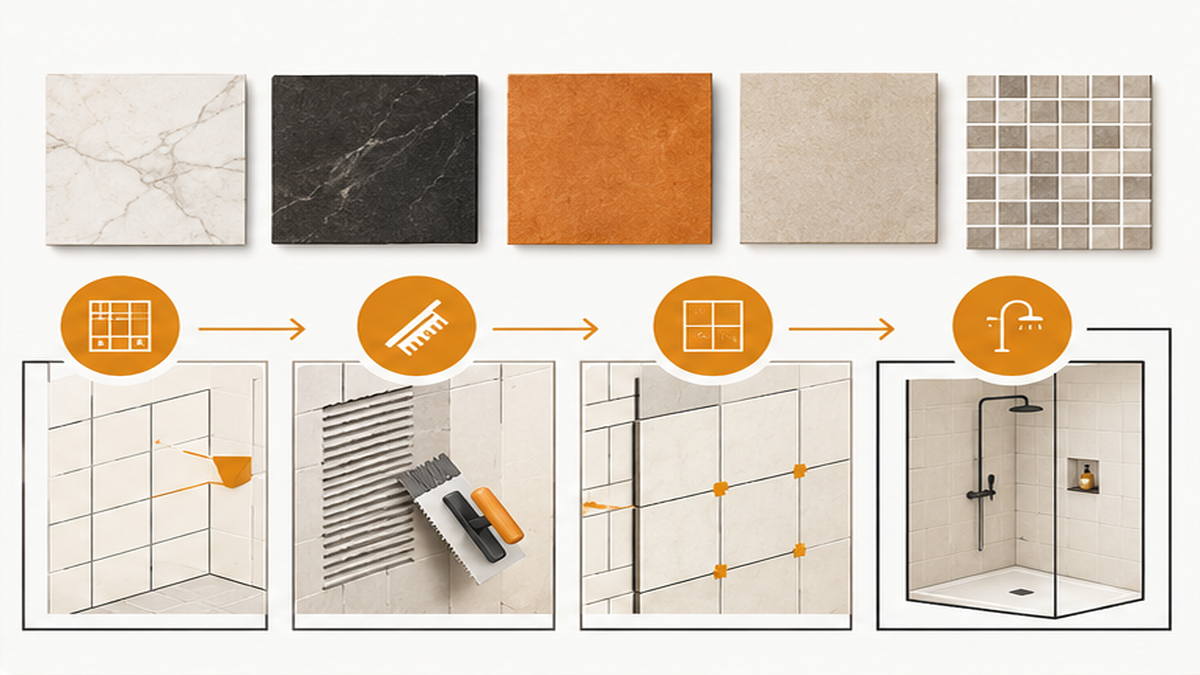 Practical Tile Applications for Bathroom Decor — decorate bathroom